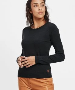 Oxmo OXEDDA - Jersey De Punto - Dar Grey M , Mujer