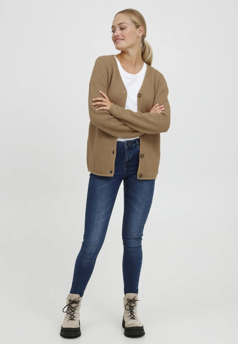 Oxmo OXHELGA - Chaqueta De Punto - Kelp , Mujer 4 Oxmo OXHELGA - Chaqueta De Punto - Kelp , Mujer - Image 2