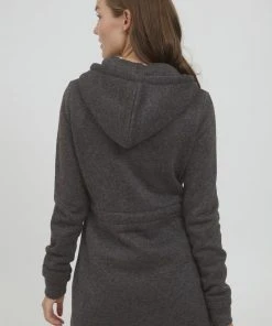 Oxmo OXTHORA - Abrigo Corto - True Black , Mujer -Oxmo Elegante tienda 82a02f7837b14ca09edc770a87c783bb