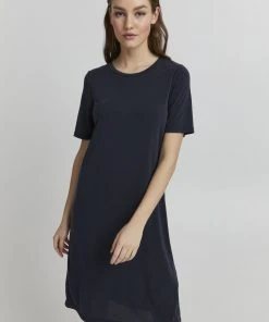 Oxmo BRINJA - Vestido Ligero - Total Eclipse , Mujer
