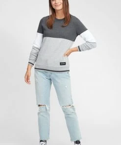 Oxmo OXOMAYA - Sudadera - Dark Grey Melange , Mujer -Oxmo Elegante tienda 86343be98c3c449794937484cb84a52d