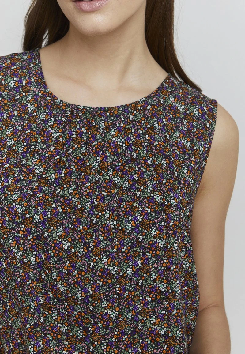 Oxmo OXESJA - Blusa - Burnt Orange Mix , Mujer 6 Oxmo OXESJA - Blusa - Burnt Orange Mix , Mujer - Image 4