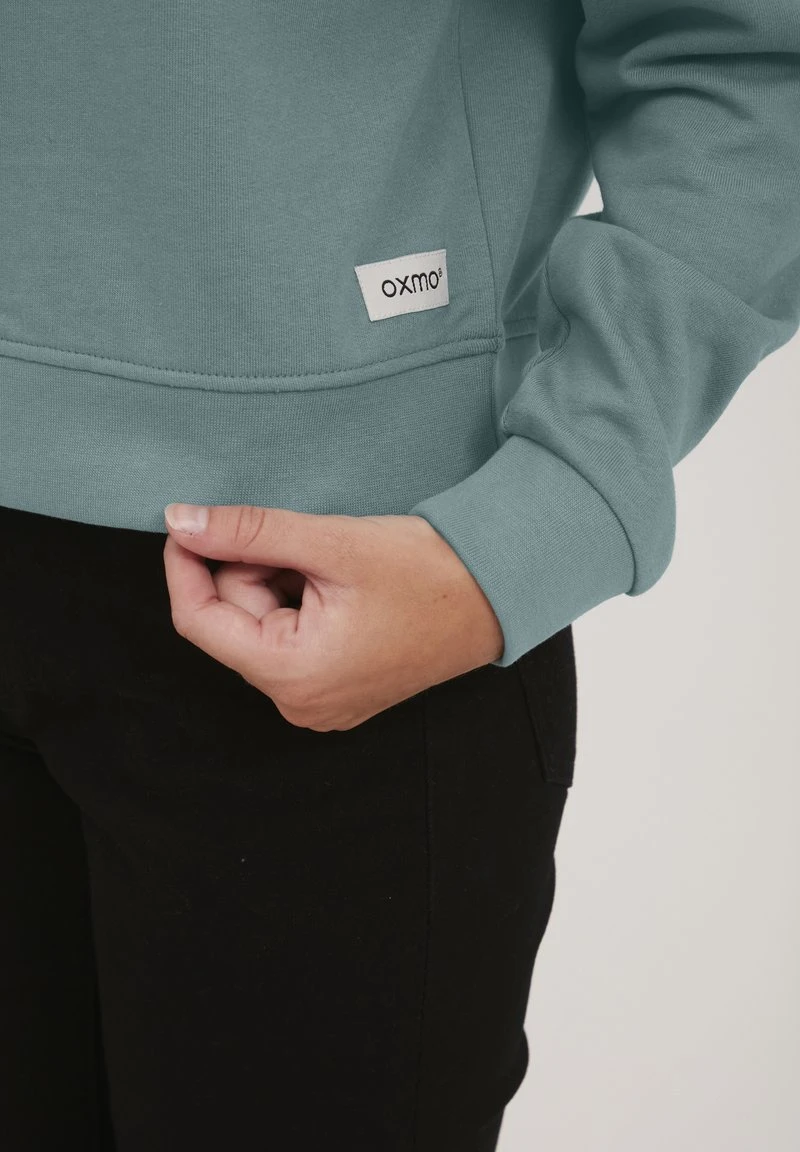 Oxmo OXGRETHE - Jersey De Punto - Goblin Green , Mujer 6 Oxmo OXGRETHE - Jersey De Punto - Goblin Green , Mujer - Image 4