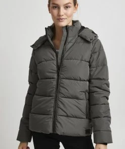 Oxmo OXSOFINA - Chaqueta De Invierno - Pewter , Mujer