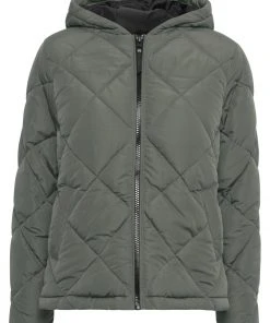 Oxmo OXSTACIE - Chaqueta De Invierno - Pewter , Mujer -Oxmo Elegante tienda 8bb4209432fc4d45beabf362d67efdd8
