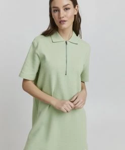 Oxmo JONNA - Vestido Ligero - Frosty Green, Mujer