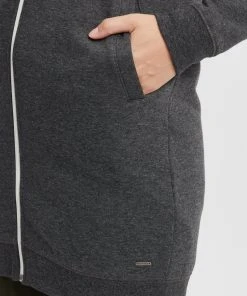 Oxmo OXOLINDA - Sudadera Con Cremallera - Dar Grey M, Mujer -Oxmo Elegante tienda 8e81861a7a634a6f81ff8cb559b86d80