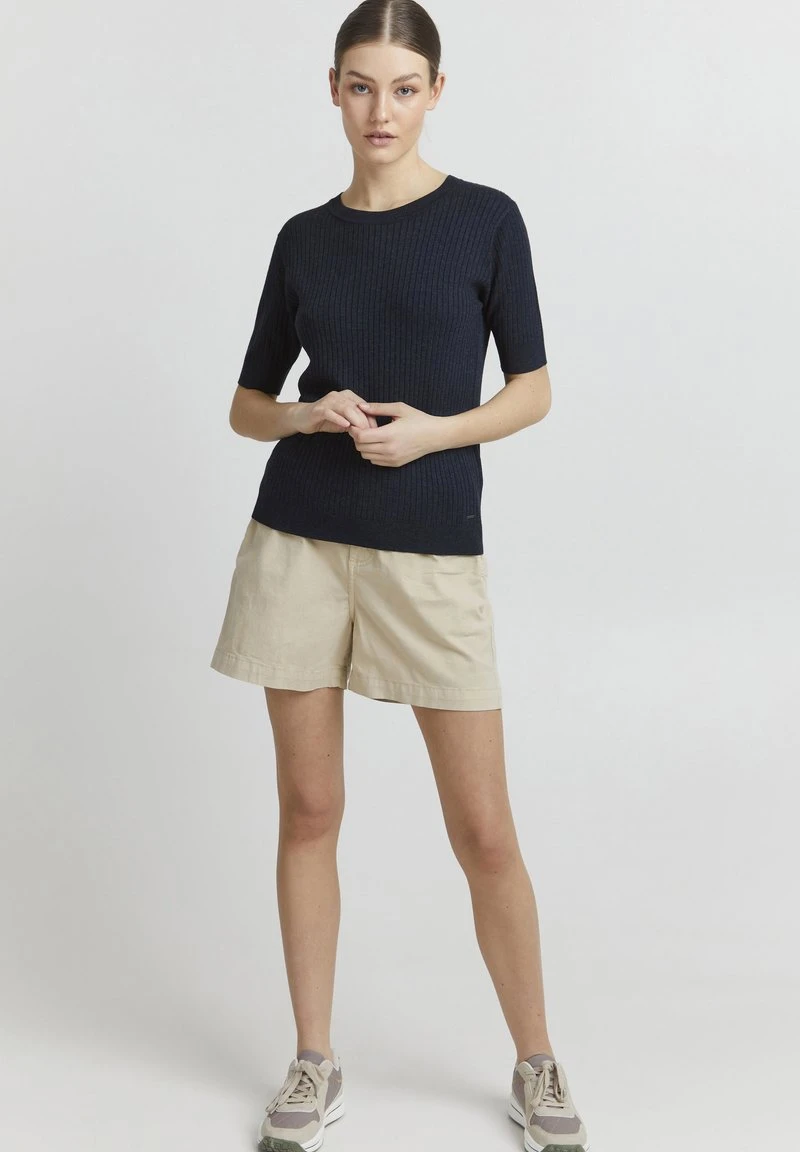 Oxmo RIONA - Camiseta Básica - Totaleclipsemelange, Mujer 4 Oxmo RIONA - Camiseta Básica - Totaleclipsemelange, Mujer - Image 2