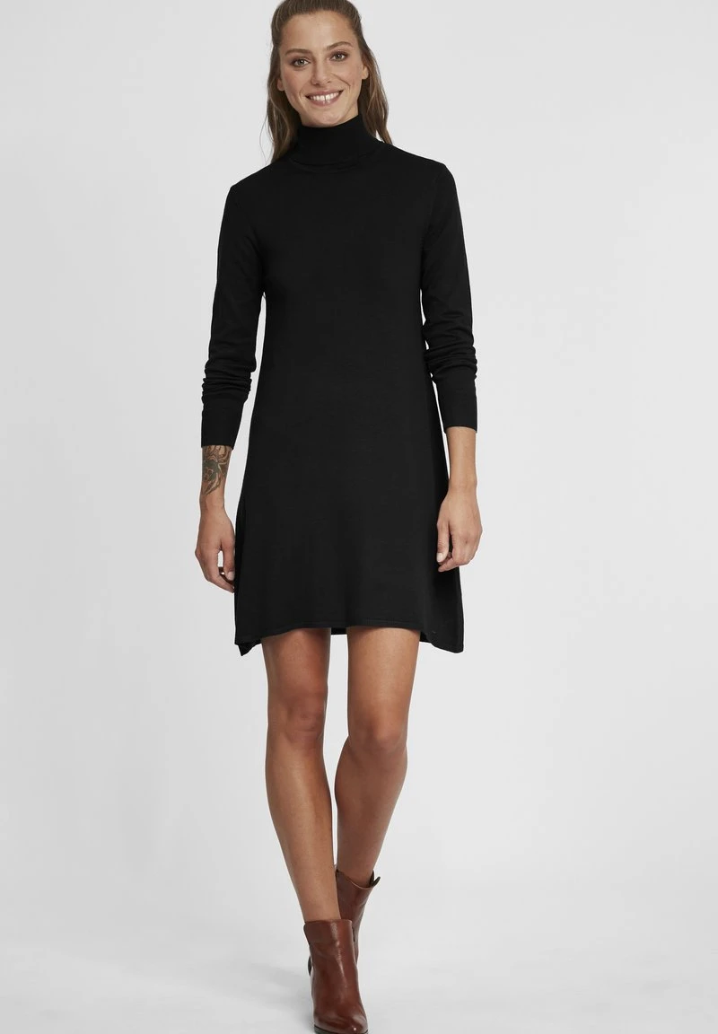 Oxmo OXWINALA - Vestido De Punto - Black, Mujer 4 Oxmo OXWINALA - Vestido De Punto - Black, Mujer - Image 2