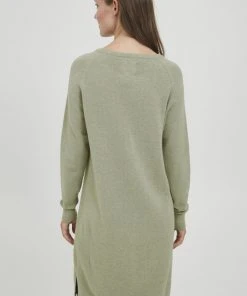 Oxmo OXMAREEN - Vestido De Punto - Vetiver Melange, Mujer 10 Oxmo OXMAREEN - Vestido De Punto - Vetiver Melange, Mujer -Oxmo Elegante tienda 93782db7220642eda51dabb1620bc146