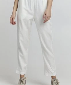 Oxmo ALFA - Pantalones - Off White , Mujer