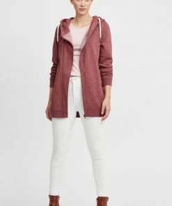 Oxmo OXVICKY - Sudadera Con Cremallera - Wine R Mel , Mujer -Oxmo Elegante tienda 940ed0ab79fb412facf980b949902509