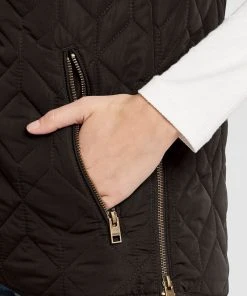 Oxmo OXALITA - Chaleco - Black , Mujer -Oxmo Elegante tienda 941bd641246e49219e76d4c723fc1a5a