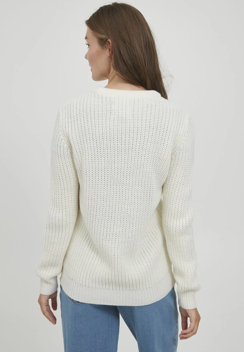 Oxmo OXNATASJA - Jersey De Punto - Cloud Dancer , Mujer 5 Oxmo OXNATASJA - Jersey De Punto - Cloud Dancer , Mujer - Image 3