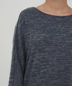 Oxmo OXBINALA - Vestido De Punto - Total Eclipse Melange , Mujer -Oxmo Elegante tienda 96844d94f32d477c839ddb46df70e2a0