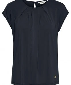 Oxmo BJALLA - Camiseta Estampada - Darkblue , Mujer -Oxmo Elegante tienda 9795bd444a2b4a6db214848359e8f5ec