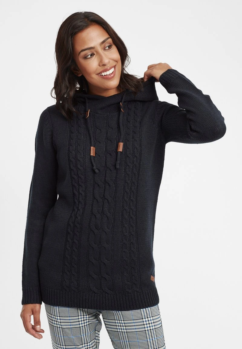 Oxmo OXCABLE - Jersey Con Capucha - Black , Mujer 3 Oxmo OXCABLE - Jersey Con Capucha - Black , Mujer