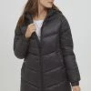 Oxmo OXTABATA - Abrigo De Invierno - Black , Mujer -Oxmo Elegante tienda 99b1718ce1d44d15a207bafa9682897d