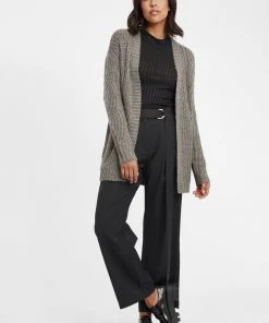 Oxmo OXCLEA - Chaqueta De Punto - Medium Grey Melange , Mujer -Oxmo Elegante tienda 9b046476c66742c5a5946f17488ffd62