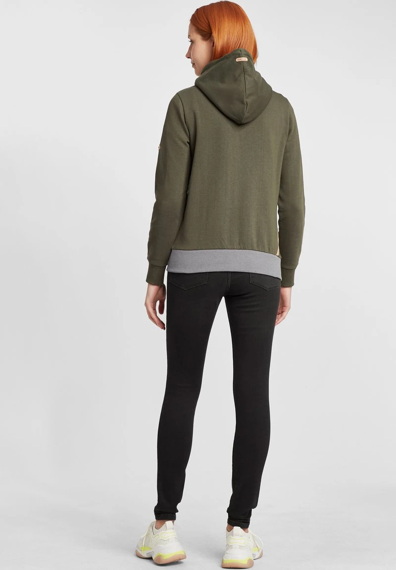 Oxmo OXAGGI - Sudadera Con Cremallera - Forest Night , Mujer 5 Oxmo OXAGGI - Sudadera Con Cremallera - Forest Night , Mujer - Image 3