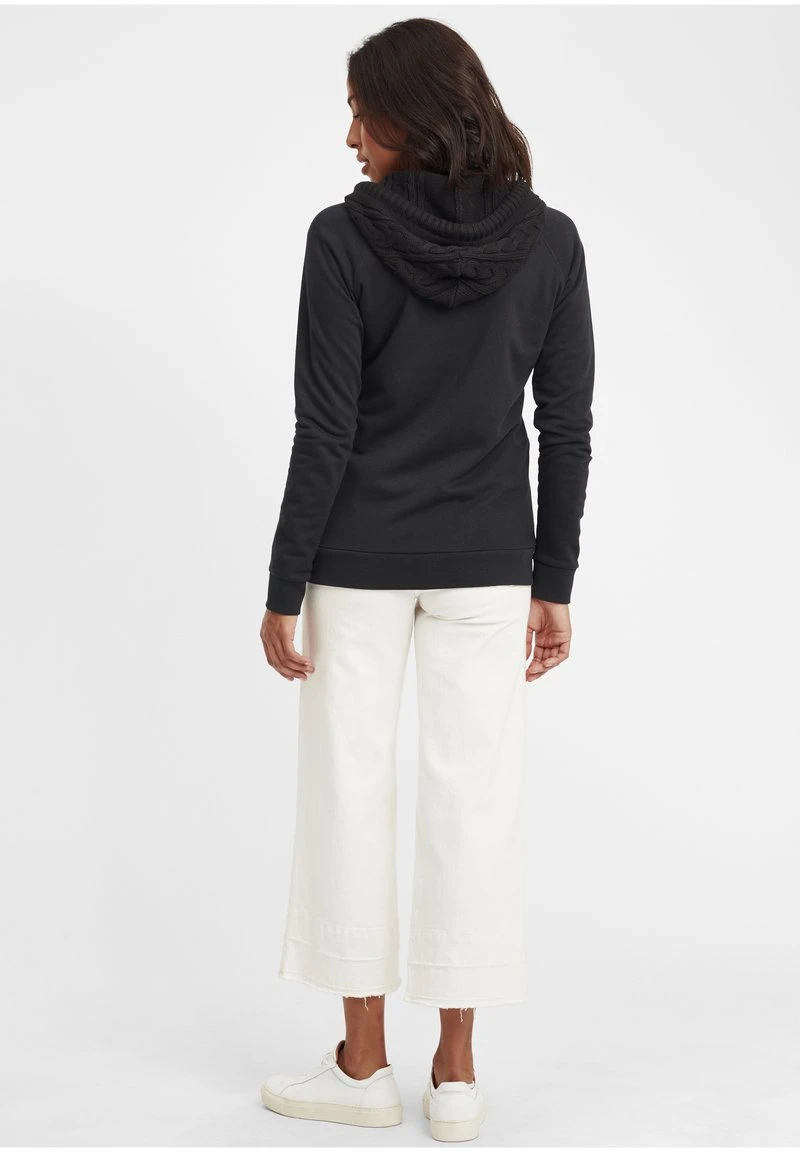 Oxmo OXMATILDA - Sudadera Con Cremallera - Black , Mujer 7 Oxmo OXMATILDA - Sudadera Con Cremallera - Black , Mujer - Image 5