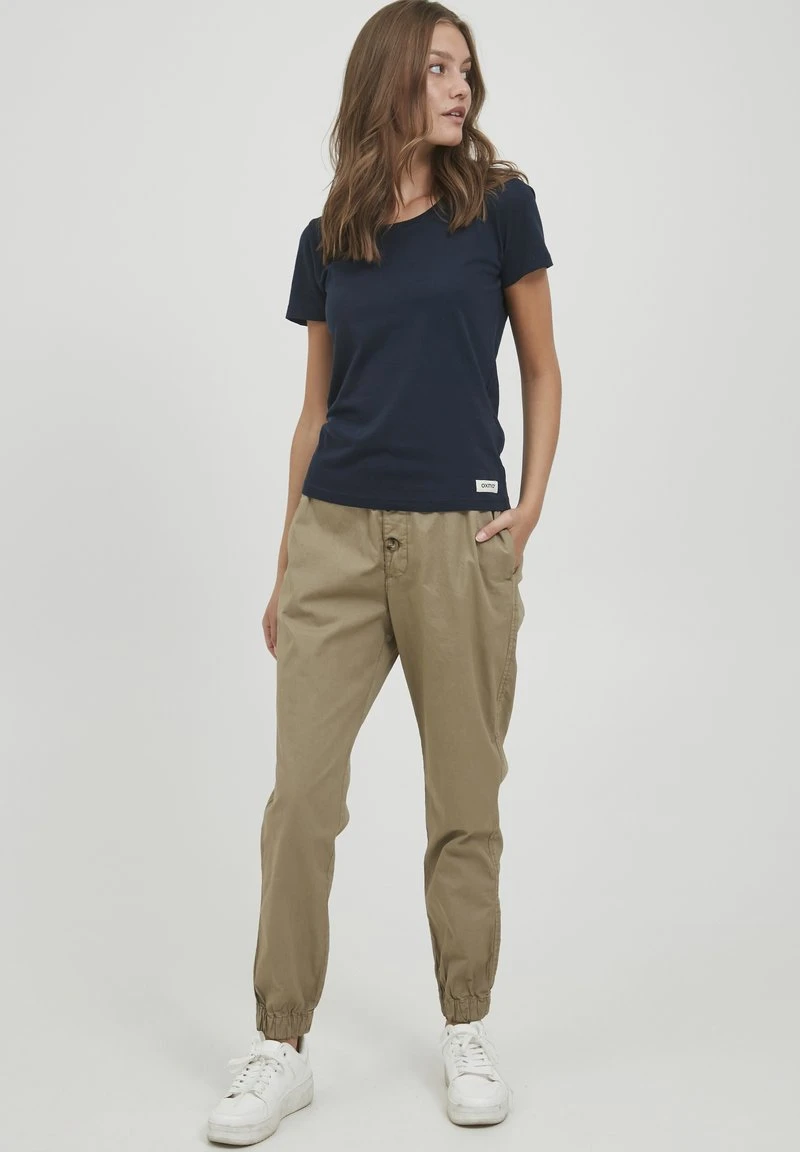 Oxmo OXCONZI - Pantalones - Mottled Beige , Mujer 3 Oxmo OXCONZI - Pantalones - Mottled Beige , Mujer