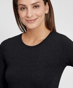 Oxmo OXMARIE - Camiseta De Manga Larga - Black , Mujer 11 Oxmo OXMARIE - Camiseta De Manga Larga - Black , Mujer -Oxmo Elegante tienda 9e7f236a84ee4c6db8f4b5b55329df1a