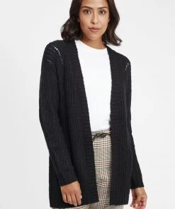 Oxmo OXCLEA - Chaqueta De Punto - Black, Mujer