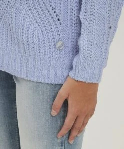 Oxmo OXCHIARA - Jersey De Punto - Sky Blue , Mujer -Oxmo Elegante tienda 9f3d0f8d57ee4a89b2bb34ed3e112c2f