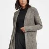 Oxmo OXCLEA - Chaqueta De Punto - Medium Grey Melange , Mujer -Oxmo Elegante tienda a00140831aa048a9978741c6908e2f5d