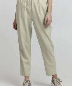 Oxmo ALFA - Pantalones - Seagrass, Mujer