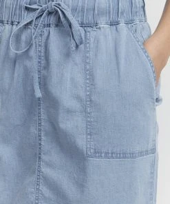 Oxmo OXLILLE - Falda Vaquera - Light Blue Denim , Mujer 9 Oxmo OXLILLE - Falda Vaquera - Light Blue Denim , Mujer -Oxmo Elegante tienda a0ea2a0c7b4347bcbe375201afd7e40b