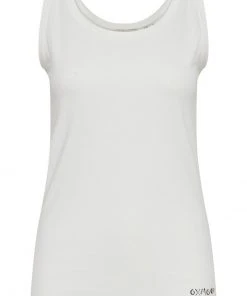 Oxmo PINA - Top - Cloud Dancer , Mujer -Oxmo Elegante tienda a1c9565f9ac742c39ec78c791db087ee