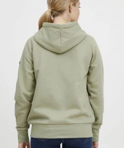 Oxmo OXULLA - Sudadera Con Cremallera - Seagrass , Mujer -Oxmo Elegante tienda a40dcc9a394b4e1dad95d967bfb9e643