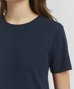 Oxmo PIM - Camiseta Básica - Total Eclipse , Mujer -Oxmo Elegante tienda a420e51b830041e786ce25008d274135