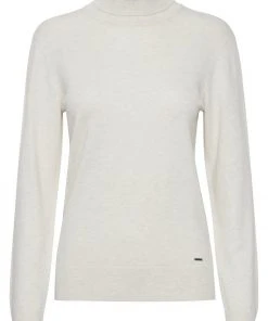 Oxmo OXWINA - Jersey De Punto - Oyster Grey Melange, Mujer -Oxmo Elegante tienda a44e60dd72324326988c088ce56488d7