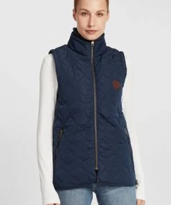 Oxmo OXALITA - Chaleco - Dress Blues , Mujer