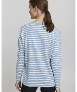 Oxmo Camiseta De Manga Larga - Bel Air Blue , Mujer 10 Oxmo Camiseta De Manga Larga - Bel Air Blue , Mujer -Oxmo Elegante tienda a8869edd3d7440468f9e2f3499fed998