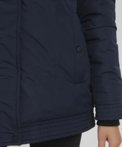 Oxmo OXJYTTE - Chaqueta De Entretiempo - Dark Blue , Mujer -Oxmo Elegante tienda a8e0aa6f52d24313860cee4204010b09