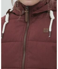 Oxmo OXLEW - Chaleco - Wine Red , Mujer -Oxmo Elegante tienda a9352876ab2c4612959b30696b8d7969