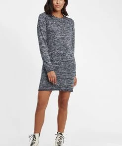 Oxmo OXDANIELLE - Vestido De Punto - Navy, Mujer