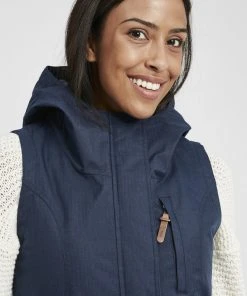 Oxmo OXBELLISSA - Chaleco - Insignia B , Mujer -Oxmo Elegante tienda aa10e21a55f54cf49bff3def9a8a77fd