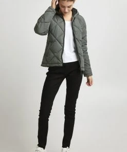 Oxmo OXSTACIE - Chaqueta De Invierno - Pewter , Mujer -Oxmo Elegante tienda ab40fcea026a4206b952ecac62d08837