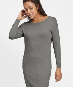 Oxmo OXELLA - Vestido De Punto - Grey Mel , Mujer