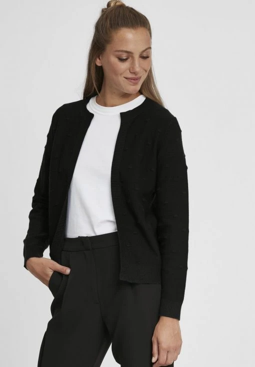 Oxmo OXKALOTTA - Chaqueta De Punto - Black, Mujer -Oxmo Elegante tienda aed0dfbcc7e34b8f8bec87226d026bfb
