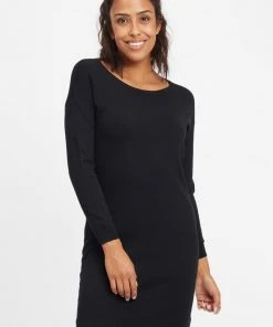 Oxmo OXELLA - Vestido De Punto - Black, Mujer