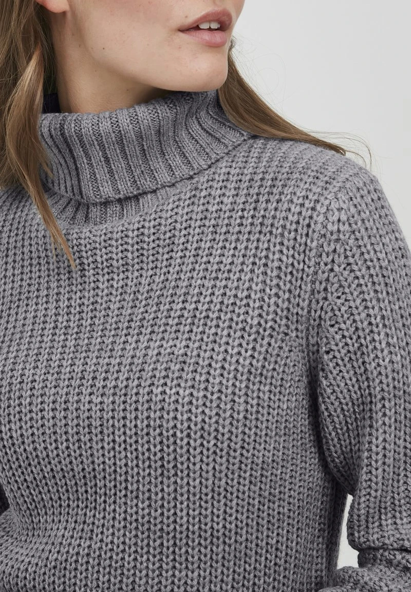 Oxmo OXNANNA - Jersey De Punto - Medium Grey Melange, Mujer 6 Oxmo OXNANNA - Jersey De Punto - Medium Grey Melange, Mujer - Image 4