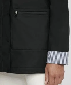 Oxmo OXBECKY - Impermeable - Black, Mujer -Oxmo Elegante tienda bafbea2037cd4cbaa3d703591b278c54