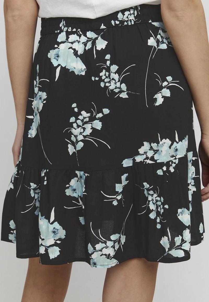 Oxmo OXEIRA - Falda Acampanada - Black Mix , Mujer 8 Oxmo OXEIRA - Falda Acampanada - Black Mix , Mujer - Image 6