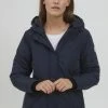 Oxmo OXJYTTE - Chaqueta De Entretiempo - Dark Blue , Mujer -Oxmo Elegante tienda bdfcb1d4c2c940c8a30460474a9b7783